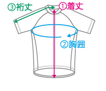 サイクルシャツ半袖